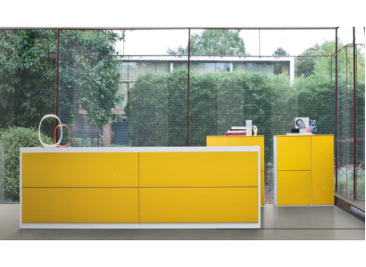 Tavolo della reception mobili da ufficio bancone da reception scrivania studio Praxis Frezza tavoli di accoglienza