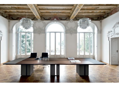 Studio di design in legno Ufficio Mobili Tavoli di incontro Tavolo per conferenze Moderno