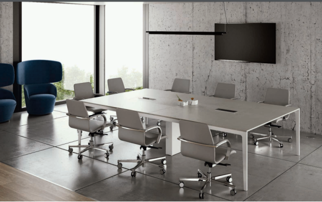 Riunione Tavolo Mobili per ufficio Incontro Tavolo da conferenza 240cm xxl Arredamento Tavoli