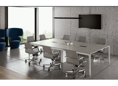 Riunione Tavolo Mobili per ufficio Incontro Tavolo da conferenza 240cm xxl Arredamento Tavoli