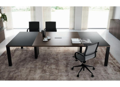 Tavoli Tavolo Ufficio Design Legno Arredamento Mobili da riunione Tavolo per conferenze Mobili per ufficio Frezza