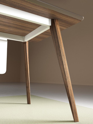 Tavolo Legno Scrivania Design moderno Tavoli Arredamento ufficio Scrivanie d'angolo
