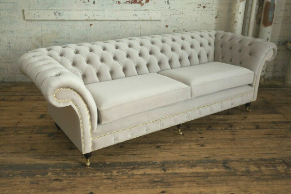 Divano 4 posti xxl Divano Sedile Imbottito Divani Divani Design Chesterfield