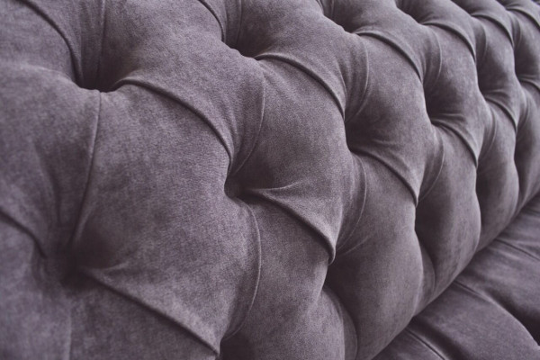 Lila Chesterfield Divano di lusso Divano Imbottito 4 posti Chesterfield Set di sedute