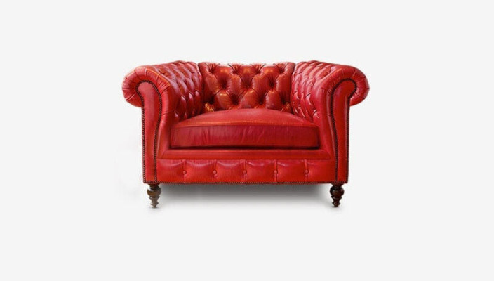 Chesterfield set di divani divano divano imbottito 3 posti in pelle divani