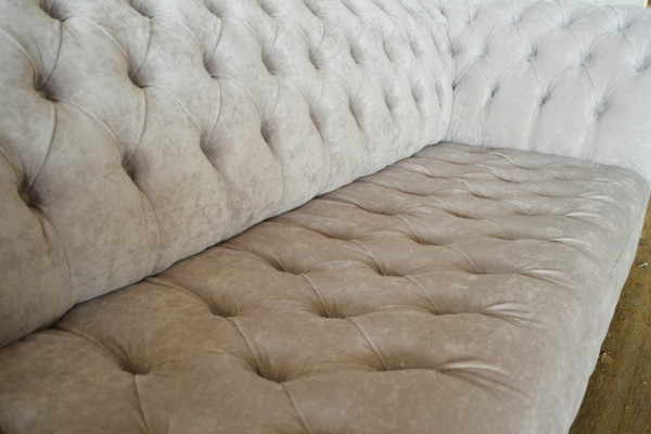 Divano Chesterfield a 4 posti XXL, designer imbottito, divani, set di divani.