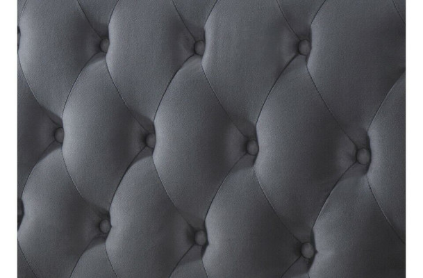 Classico letto matrimoniale in velluto, letto doppio in tessuto, camera da letto per hotel imbottita 180x200