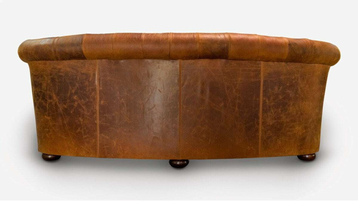 Chesterfield in pelle Design Divano di lusso Classico divano a 3 posti Nuovo