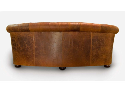 Chesterfield in pelle Design Divano di lusso Classico divano a 3 posti Nuovo