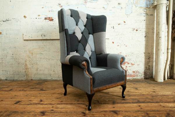 Chesterfield Poltrona Club Lounge Designer Poltrona Divano 1 Posto.