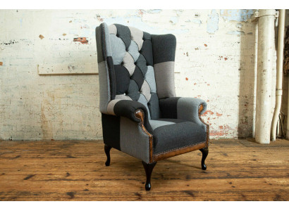 Chesterfield Poltrona Club Lounge Designer Poltrona Divano 1 Posto.