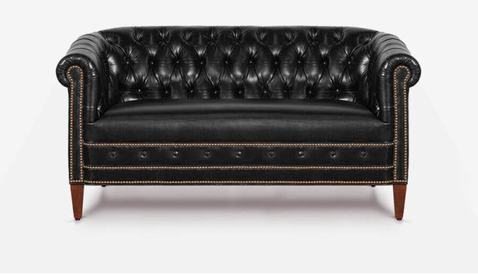 Divano Chesterfield in pelle 3+2+1 posti set divano divano letto.