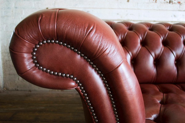 Divano XXL grande Chesterfield 4 posti divano imbottito lusso classico tessuto.