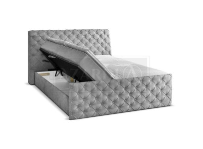 Letto matrimoniale grigio Chesterfield Hotel Letti Mobili da camera da letto di design