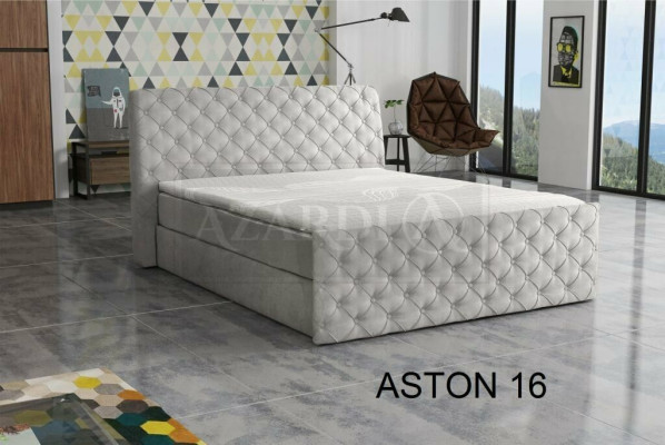 Letto matrimoniale grigio Chesterfield Hotel Letti Mobili da camera da letto di design