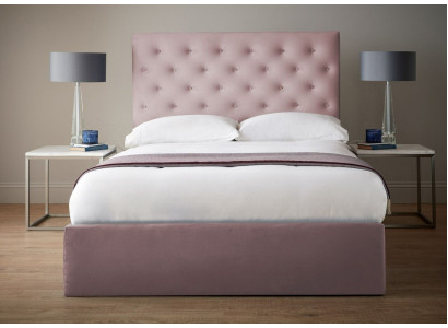 Design imbottitura letto matrimoniale inglese Chesterfield beige 140/160/180x200 Letti