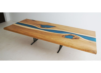 Tavolo da pranzo di lusso in legno massiccio, design autentico, tavoli massicci, tavolo da cucina