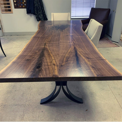 Tavolo da pranzo di lusso in legno massello da designer Tavolo da cucina Massicci Tavoli 1mq Prezzo