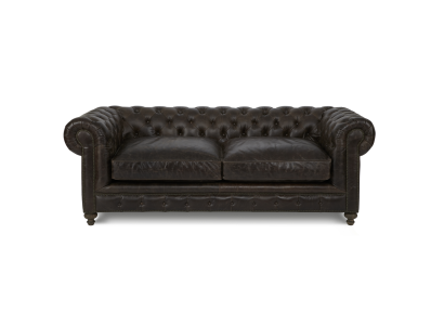 Brown Chesterfield divano 3 posti design soggiorno divano 3 posti