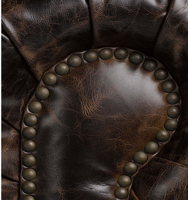 Brown Chesterfield divano 3 posti design soggiorno divano 3 posti
