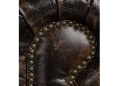 Brown Chesterfield divano 3 posti design soggiorno divano 3 posti