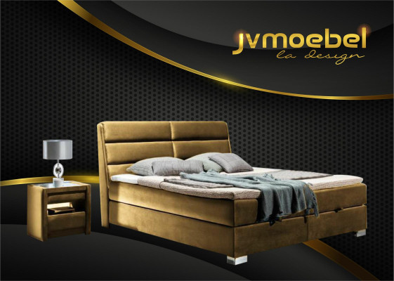 Letto 2x Comodino 3 pezzi. Camera da letto set di lusso Design Mobili Moderni Letti Nuovi
