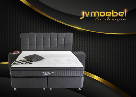 Letto Boxspring matrimoniale Camera da letto di lusso Letti matrimoniali designer Nuovi 160x200
