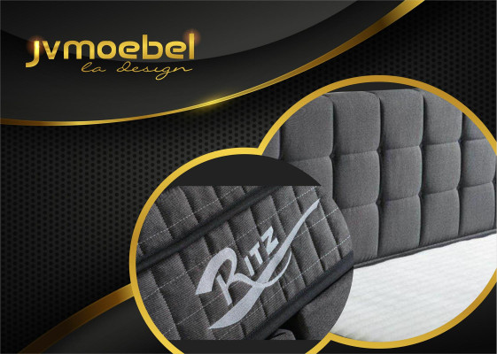 Letto Boxspring matrimoniale Camera da letto di lusso Letti matrimoniali designer Nuovi 160x200