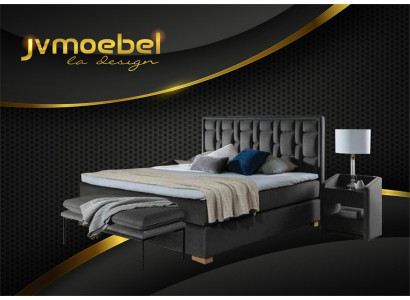 Testo del letto Tessuto Mobili da camera da letto Letti moderni 140x200 Struttura del letto Boxspring Nuovo