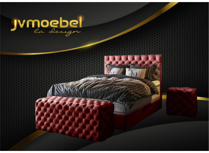 Lussuoso letto boxspring letto camera da letto letti design mobili velluto materasso completo