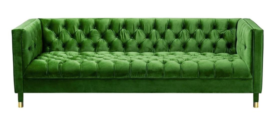 Chesterfield blu in tessuto design moderno creativo in stile stoffa Mobili nuovi per soggiorno.