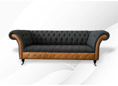 Tessuto divano 3 posti divano design divani divani divani divani Chesterfield grigi