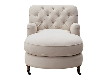 Beige Chaiselongue Chesterfield mobili divano soggiorno moderno