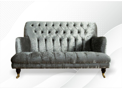 Sofà 2 pezzi Design Chesterfield Divano Imbottito Divano Divani Moderni di lusso Nuovo