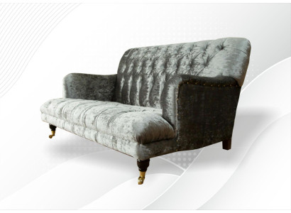 Sofà 2 pezzi Design Chesterfield Divano Imbottito Divano Divani Moderni di lusso Nuovo