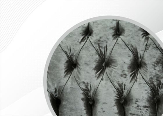 Sofà 2 pezzi Design Chesterfield Divano Imbottito Divano Divani Moderni di lusso Nuovo