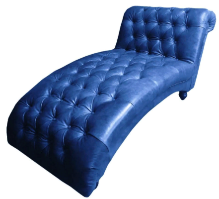 Chesterfield Marrone Chaise Longue Mobili Letto Soggiorno Moderni