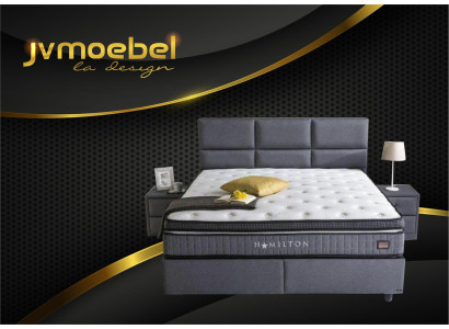 Struttura del letto in tessuto Mobili di lusso moderni Letto Tessile Design Camera da letto Nuovo