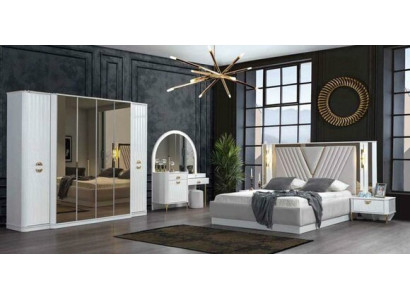 Armadio a specchio in legno per armadi Italia per camera da letto