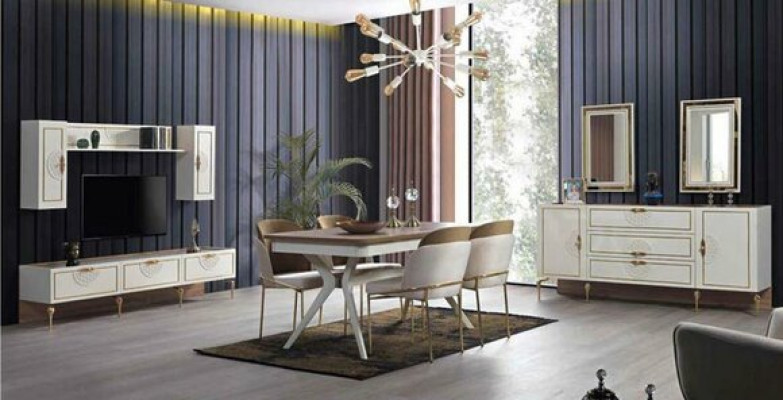 Mobile TV Mobili italiani Mobili da soggiorno Comò Lussuoso Tavolino