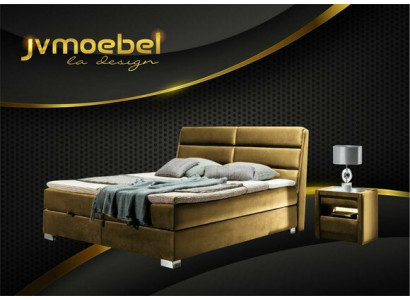 Set di biancheria da letto 2x comodino 3 pezzi. Camera da letto Set Mobili di lusso moderni Letti Nuovi