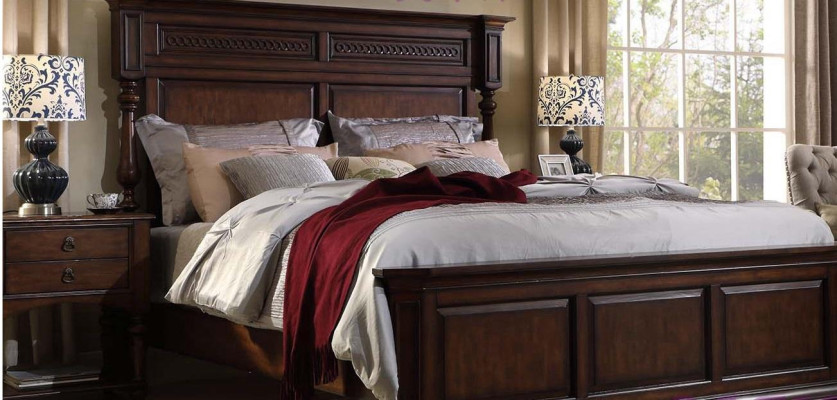 Letto in legno Letto Matrimoniale Vera Legno Camera da letto Hotel 180x200cm Nuovo Letti Nuovi