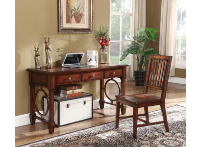 Scrive 2 pezzi set arredamento ufficio scrivania legno design mobile armadio computer