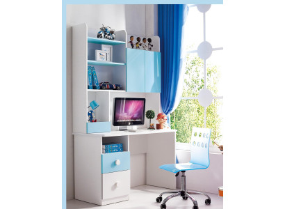 Scrivania Bianca Set di mobili per ufficio Mobili per ufficio completo Set Scaffale Comò Armadio