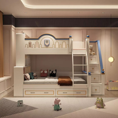 Lettino a soppalco per bambini letto per bambini letto per ragazzi letto a castello letto moderno camera da letto per bambini letti.