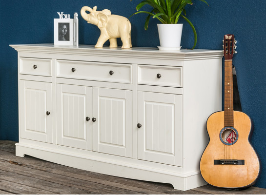 Mobiletto da casa di design in stile country, credenza, armadio, mensola in legno di lusso, comodini, credenza.