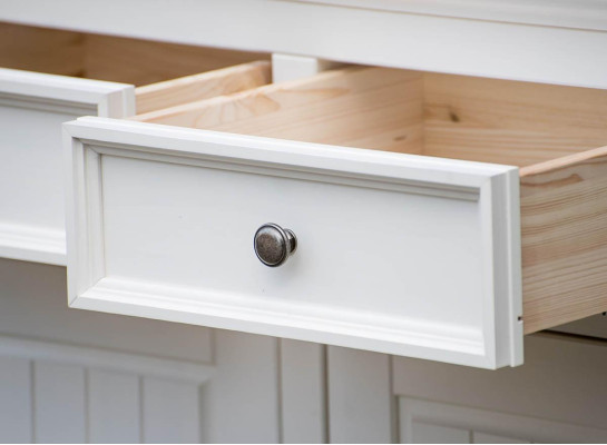 Mobiletto in stile rustico credenza con cassetti credenza in legno massello mobile da contadino cassettiera