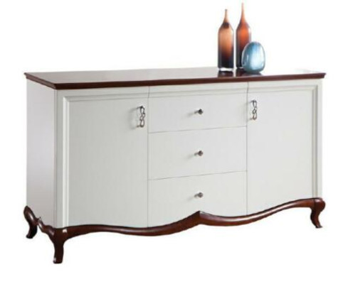 Cassettiera XXL Designer in legno massiccio, armadio comò grande, nuovo MIK3sz