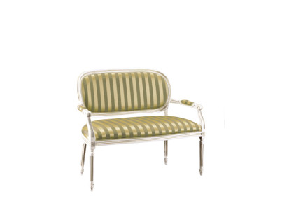 Divano 2 posti stile moderno  mobili divano moderno 121x51cm nuovo