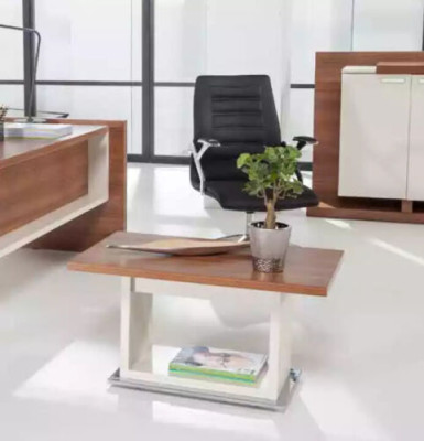 Chef Tavolo Scrivania Marrone Ufficio Tavoli Set Arredamento Ufficio 3 pezzi Completo